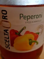 Peperoni in pezzi in agrodolce