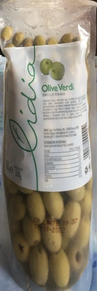 Olive verdi denocciolate