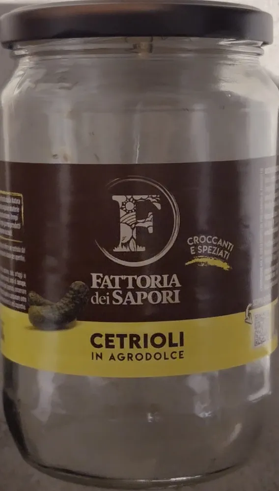 Cetrioli in agrodolce