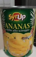 Ananas a fette nello sciroppo