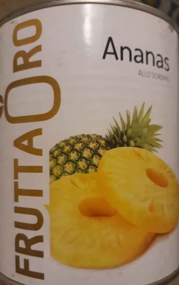 Ananas allo sciroppo