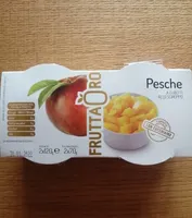 Pesche a cubetti allo sciroppo