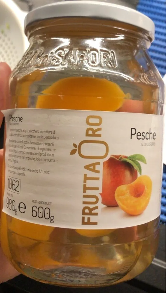 Pesche sciroppate