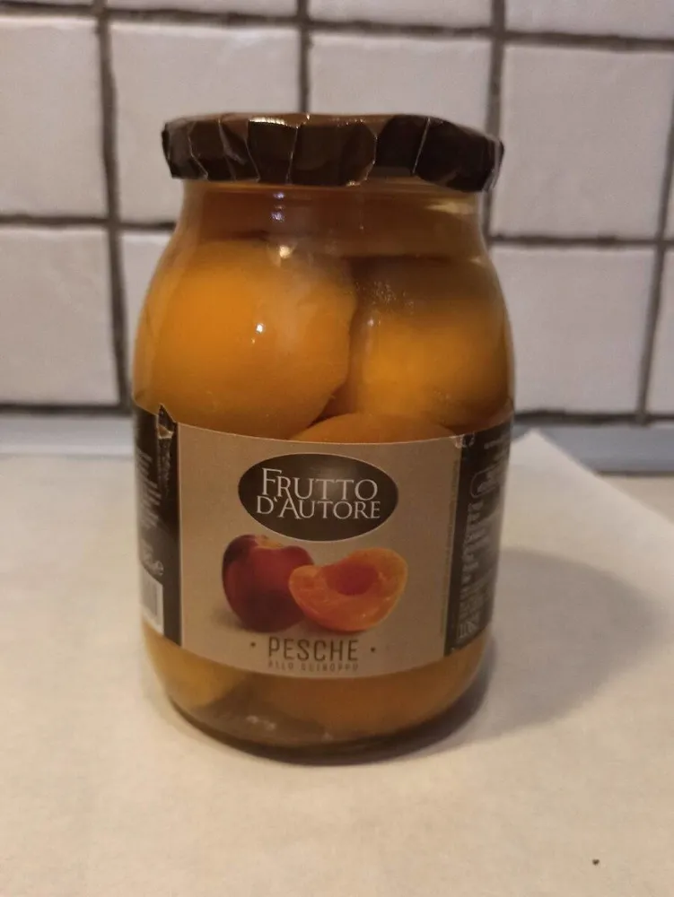 Pesche allo sciroppo