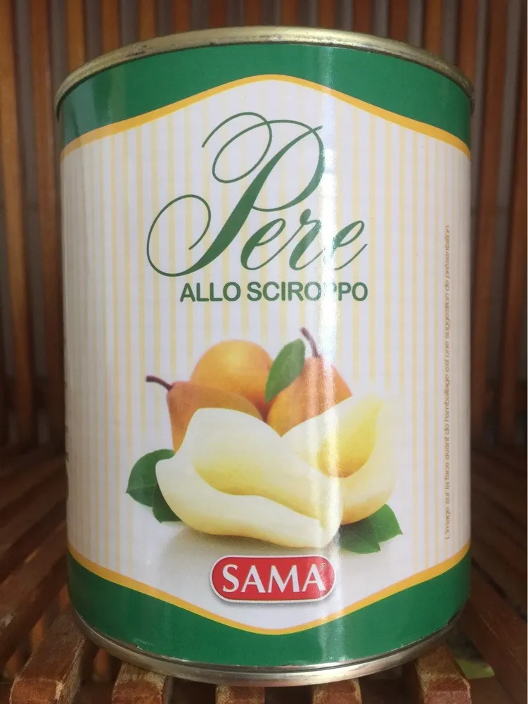 Pere allo sciroppo