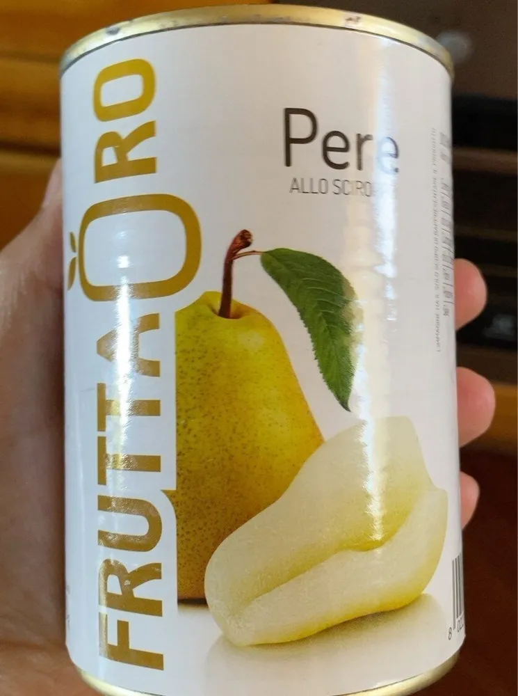 Pere allo sciroppo