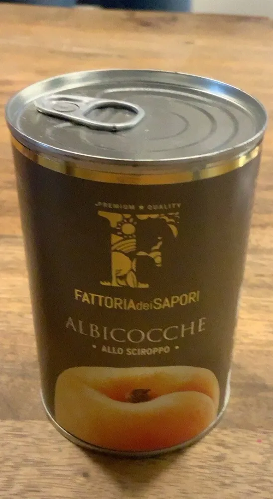 Albicocche allo sciroppo