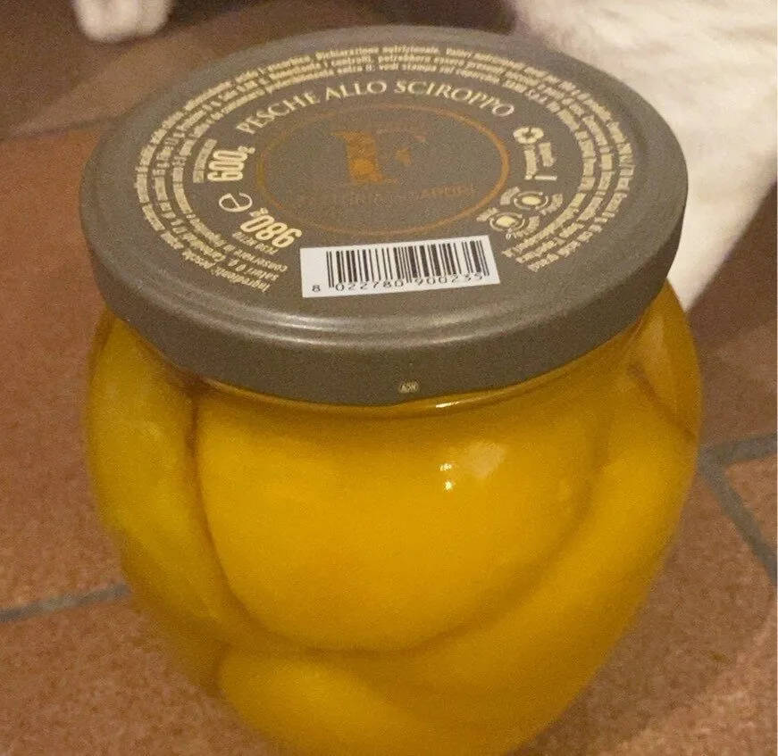 Pesche allo sciroppo