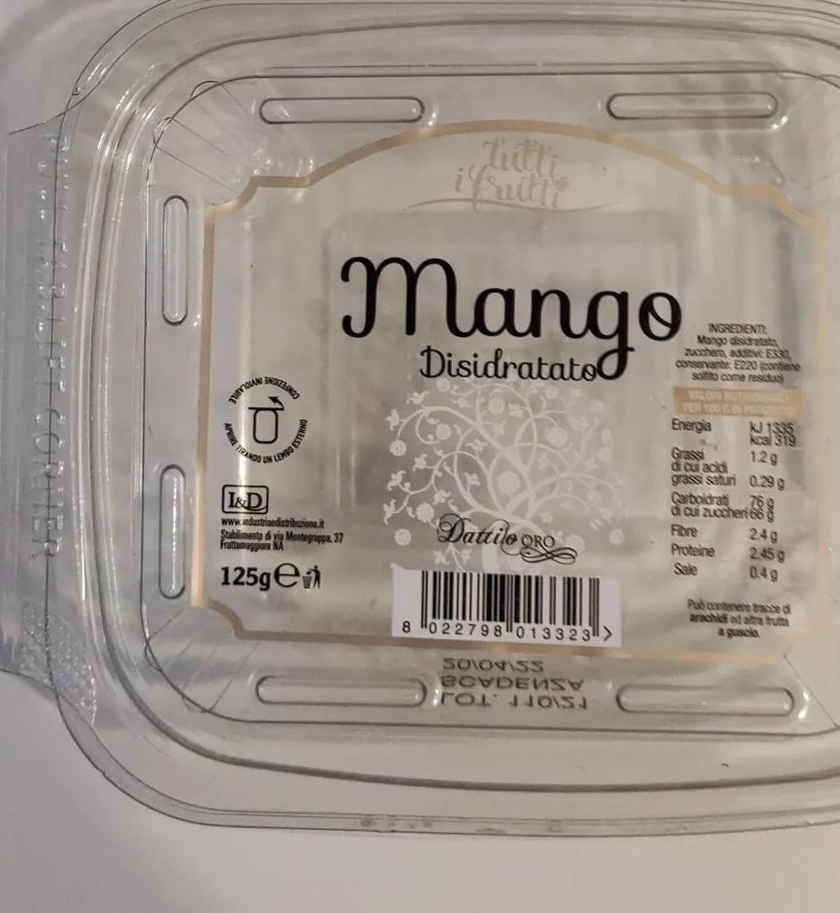 Mango disidratato