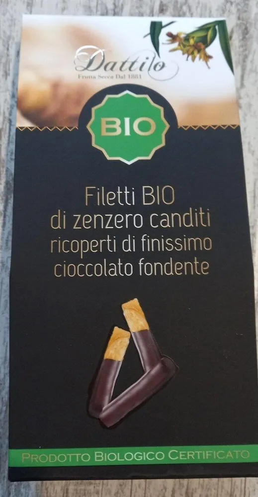 Filetti BIO di zenzero canditi