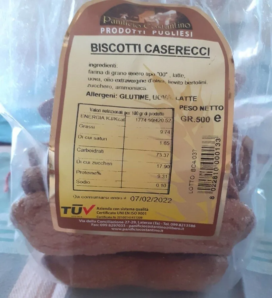 Biscotti Caserecci