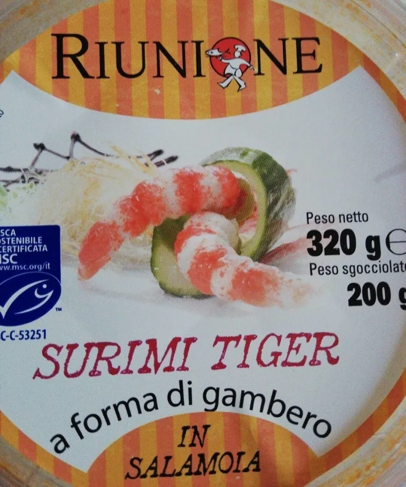 Surimi tiger