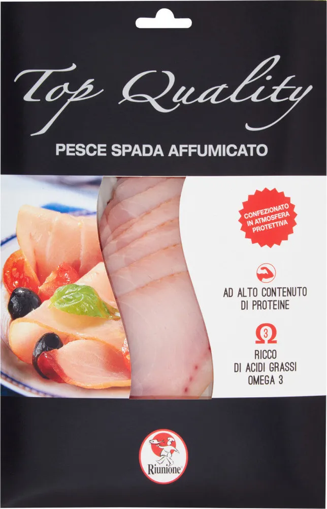 Top quality pesce spada affumicato