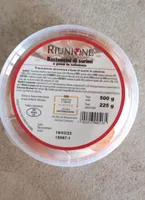 Bastoncini di surimi a pezzi in salamoia