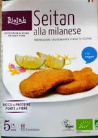 Seitan Alla Milanese, Panierte Seitan- Schnitzel