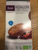 Medaglioni di tofu e miglio