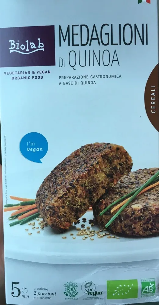 Medaglioni di quinoa