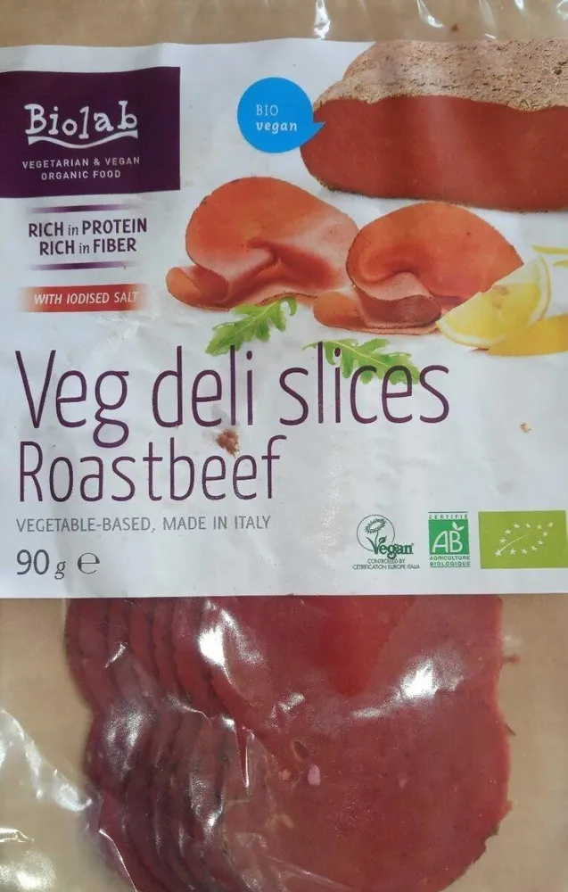 Veg deli slices Roastbeef