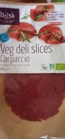 Veg deli slices Carpaccio
