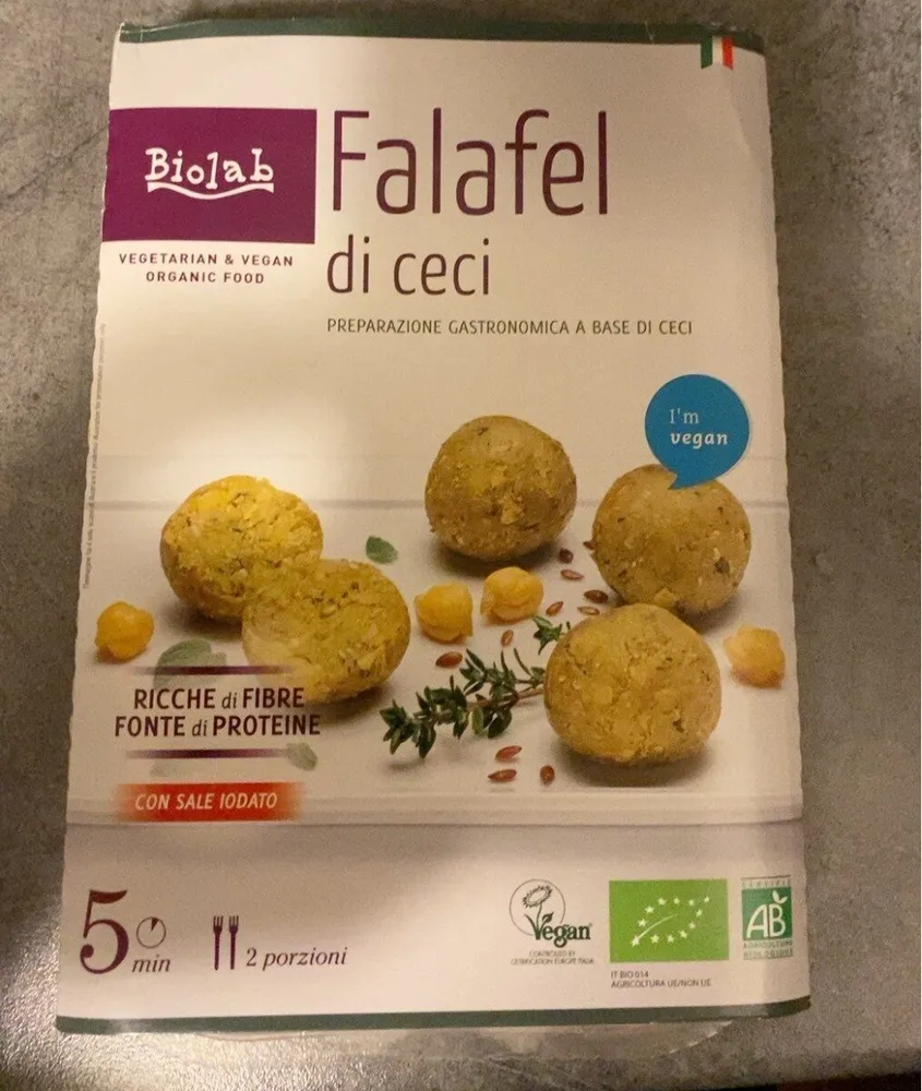 Falafel di ceci