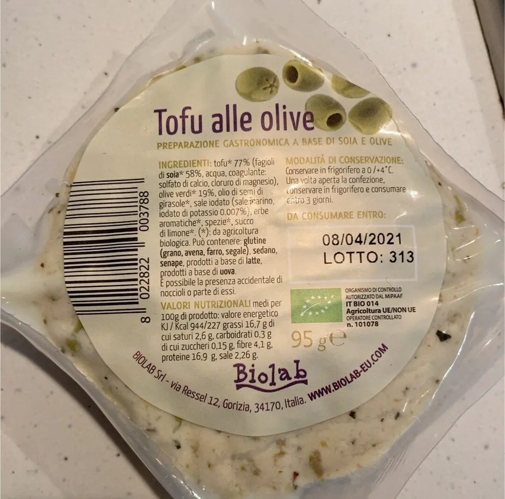 Tofu alle Olive