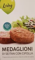 Medaglioni di seitan con cipolla