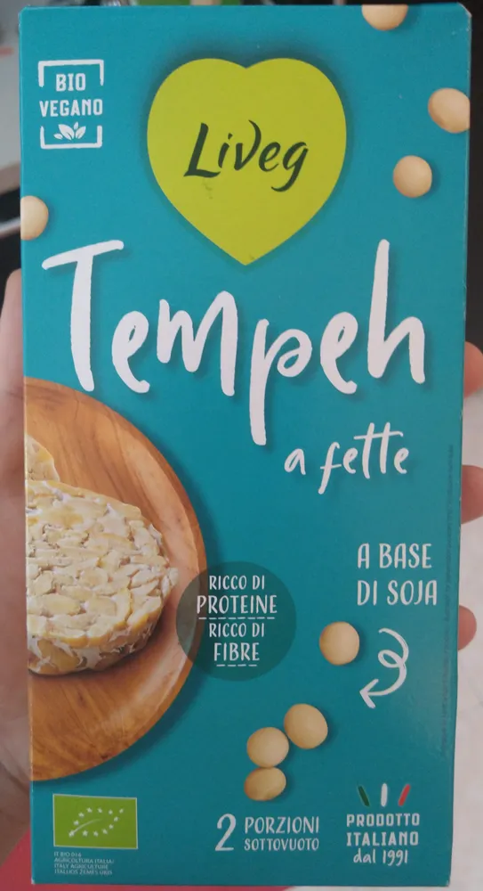 Tempeh a fette
