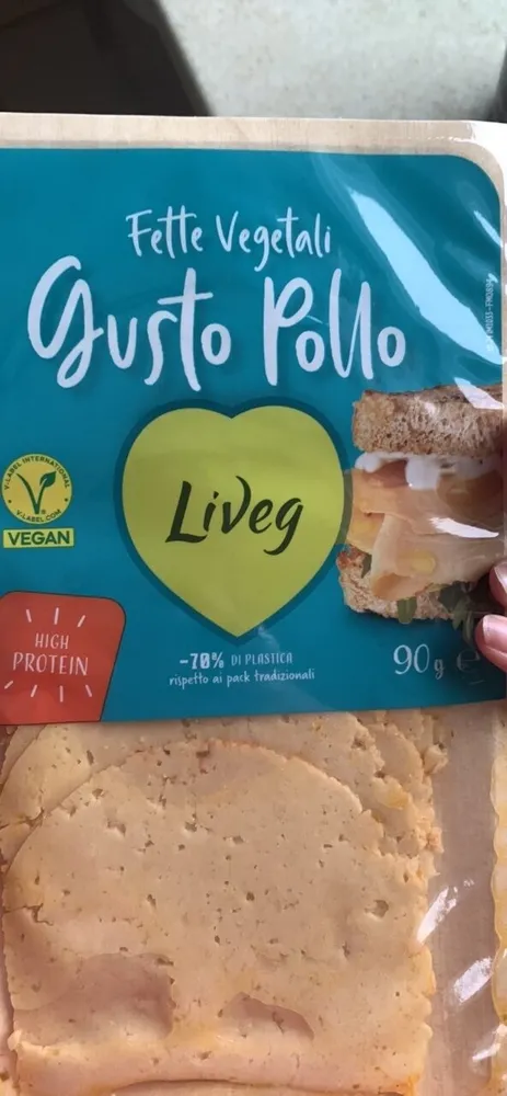 Fette vegetali gusto pollo