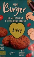 Miniburger melanzane e pomodori secchi