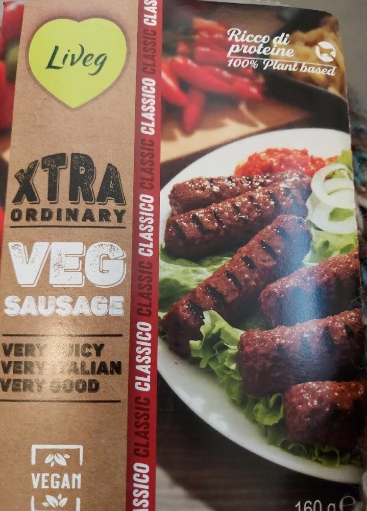 Veg sausage