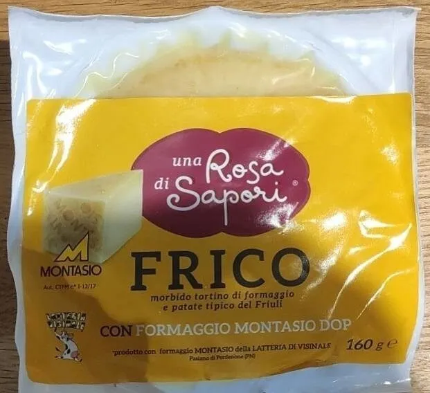 Frico con formaggio Montasio DOP