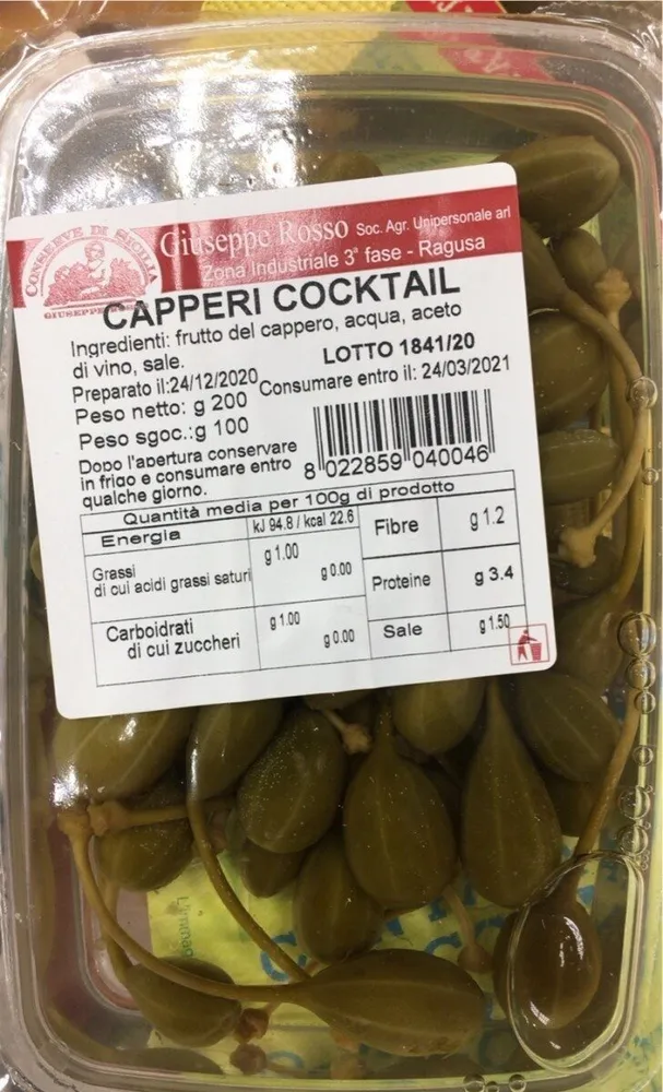 Capperi cocktail