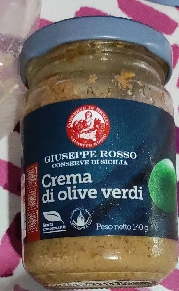 Crema di olive verdi