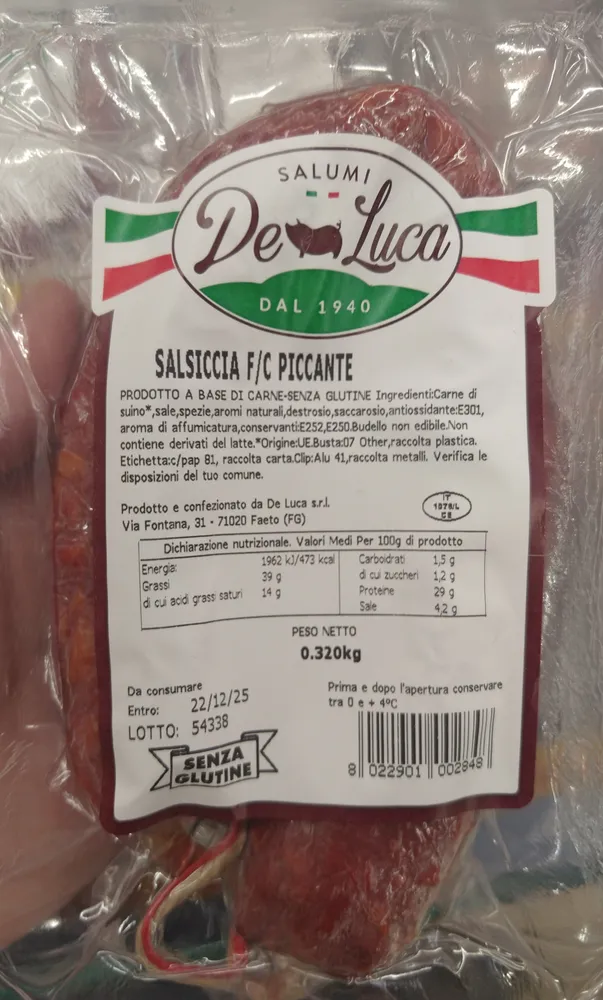 Salsiccia Piccante