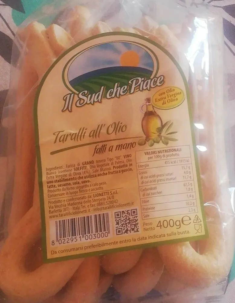 Taralli all'olio