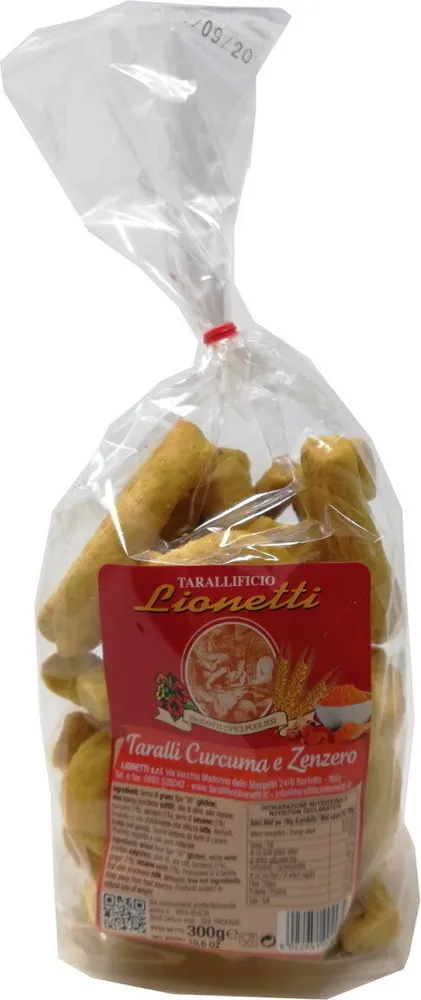 Taralli curcuma e zenzero
