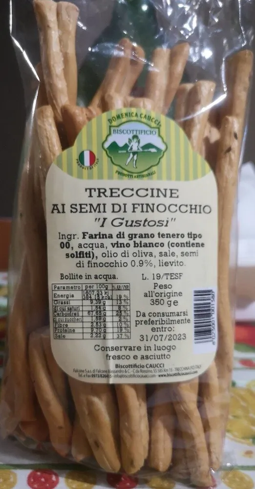 Treccine ai semi di finocchio