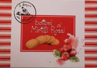 Bottoni ai mirtilli rossi