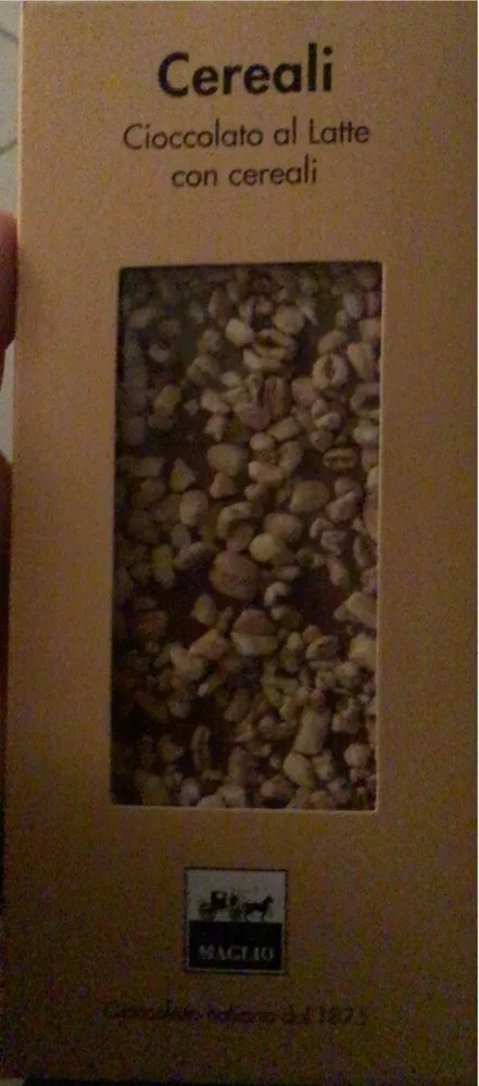 CIOCCOLATO AL LATTE CON CEREALI