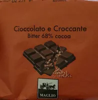 Cioccolato e croccante bitter 68% cocoa
