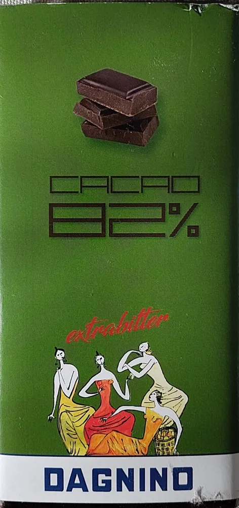 Cioccolata extra fondente 82℅