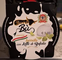 Burrata con latte di bufala