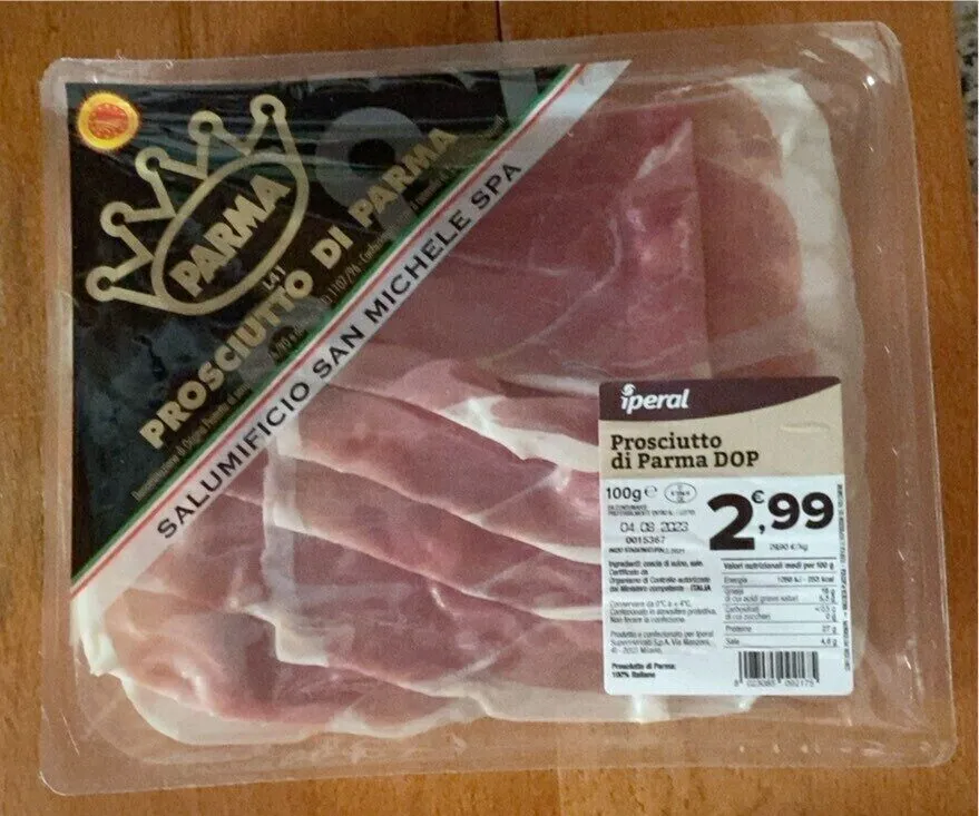 prosciutto di parma DOP