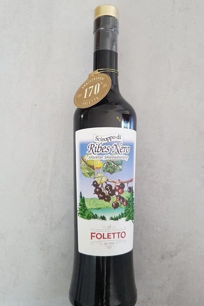 Sciroppo di ribes nero