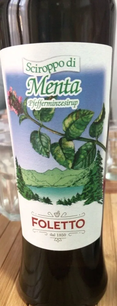 Sciroppo di menta