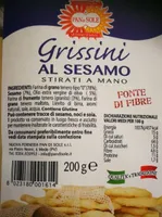 Grissini al sesamo