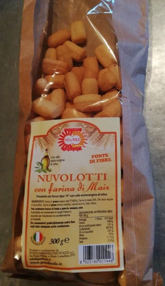Nuvolotti con farina di Maïs