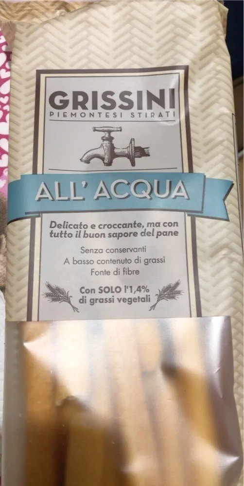 Grissini all’acqua
