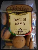 BACI DI DAMA sablés fourrés au chocolat noir