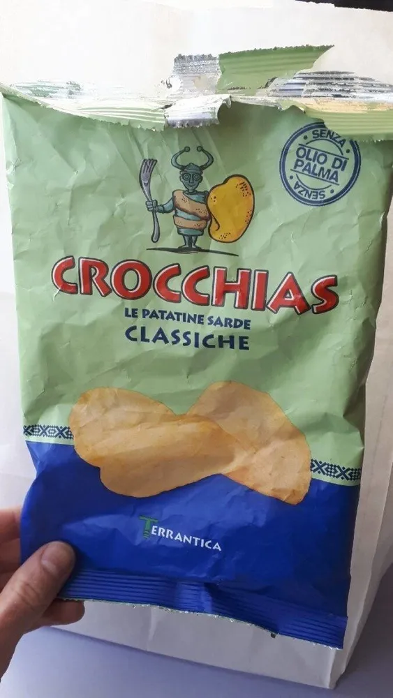 Le patatine sarde classique crocchias